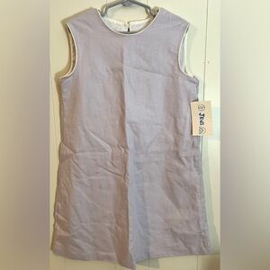 J KIDS NWT Lavender Linen Dress Size 6X Girls Easter Spring